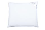 Pen-Pol Cojín de Plumón Fino 50 x 60 cm, 95% Plumón, Almohada, Cojín de Plumas, Plumas de Ganso, Funda de Algodón, Cómodo, Apoya la Cabeza y el Cuello, Ecológico, Blanco