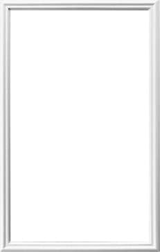 Entry Door Frame Only Replacement Kit-Glass NOT Included! (9 Lite for 1/2" Glass, 22" x 36")
