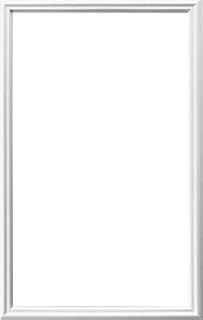 Entry Door Frame Only Replacement Kit-Glass NOT Included! (1 Lite for 1/2" Glass, 22" x 36")