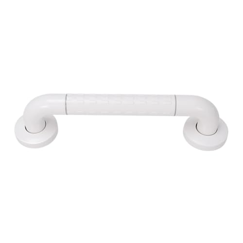 MOTHNUR 防滑設計バスルームグラブバー トイレ用手すり 蓄光材使用 高耐荷重ステンレス製 白色 浴室シャワー補助 高齢者転倒防止 扶手