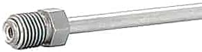 JEGS Stainless Steel Brake Line | 3/16 � Diameter | 40 � Long | Made In USA | 3/8 �-24 Inverted Flare Fittings | Machine Double Flared | One Per Package