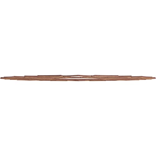 Image of Ekena Millwork 34 inchOD x 12 inchID x 3 /8 inchT Augustus Wood Fretwork Pierced Ceiling Medallion, Walnut