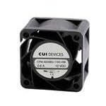 CFM-4020BG-1100-389-22, DC axial Fan, Sq 40x20 mm, 12Vdc 0.2A, Ball 10000 RPM 11.77 CFM TSPWM, 4 Wire