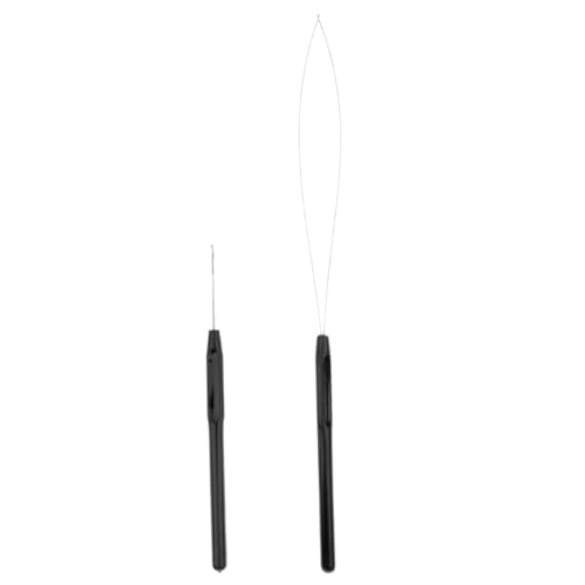 Loop Needle Threader Wire Pulling Hook Weaving Set