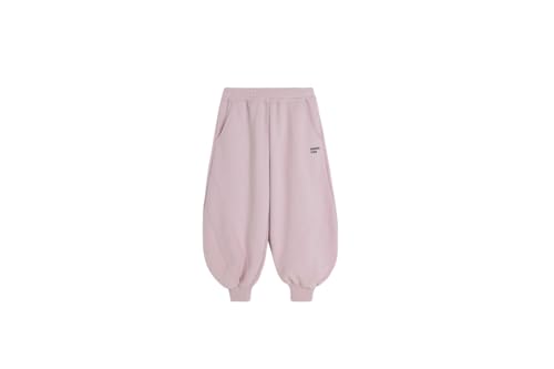 Girl's Wide Leg Sweatpants Elastic Waist Drawstring Straight Leg Baggy Jogger Pants with Pocket