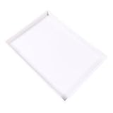 VOSAREA 2個 タオルトレイ 多目的収納プレート プラスチック製 耐摩耗性 バスルーム用 ホテル 家庭向け 洗面所と化粧台の収納に適したバスル