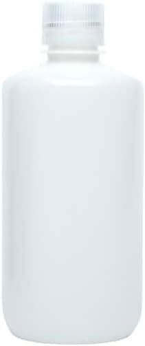 Cole-Parmer Economy Narrow-Mouth Plastic Bottle, HDPE, 1000mL (32oz): 6/PK