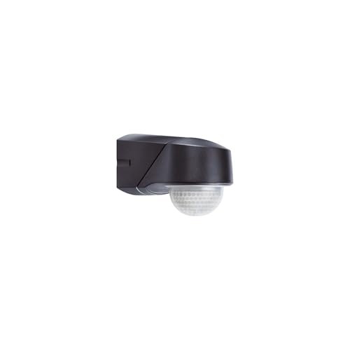 Détecteur de mouvement extérieur IP54 noir Esy-Lux EM10015519 capteur 230 degrés