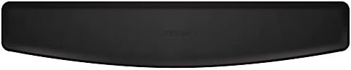 ZORESYN PU Leather Keyboard Wrist Pad Ergonomic Memory Foam Anti Slip Wrist Rest Support for PC Mechanical Gaming Keyboard - Large(Black)