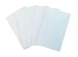 Kartenstudio Premium Plastikkarten/PVC Karten Weiss, 1-5000 Stück, Rohlinge, blanko, Kartendrucker, NEU! (500) BLAWEI100 85 x 54 x 0,76 mm