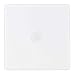 Produktbild REV 0236430106 Quadro, Abdeckung für Kontrollschalter, Taster oder A/W-Schalter, weiss