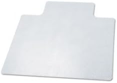 EconoMat Hard Floor Chair Mat, 45w x 53l, Clear