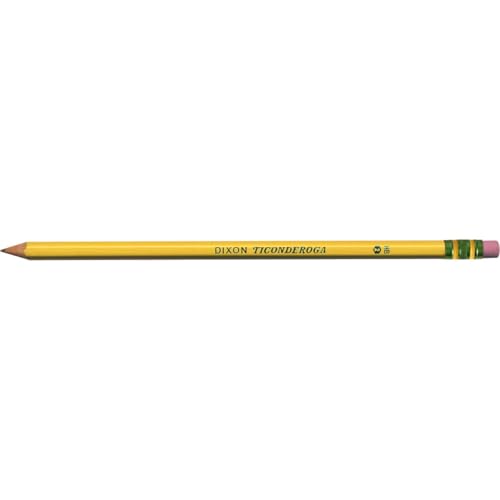 Image of Dixon Ticonderoga Pre-Sharpened Wooden Pencil, 2.2mm, #2 Soft Lead, Dozen (X13806X)