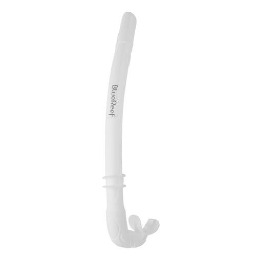 Blue Reef Stern Máscara Oval para Buceo Libre y Snorkel, Vidrio Templado, Silicona para Ajuste Cómodo Blanco miniatura 3