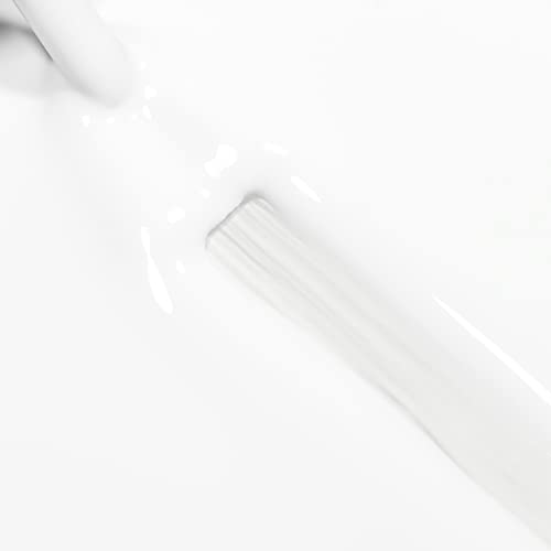 Bluesky Gel Nail Polish, Ridge Filler Base Coat, MB10, White, 10ml, Gel Nagellack Rillenfüllender Glatt Grundlack Weiß (Härtung unter UV-LED-Lampe erforderlich), 10 ml