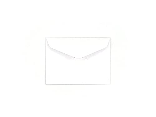 Amazon Com 2 5 X 3 5 Gift Card Envelopes Mini White Envelope Gift Card Holder Set Of 12 Handmade Products