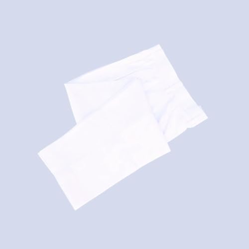 Image of White Cotton Trousers for Kids, Regular Fit