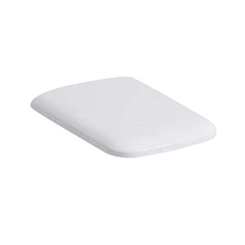 Geberit iCon Square WC seat, white, with soft-closing mechanism, 500837011-500.837.01.1
