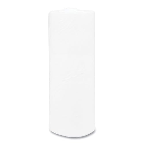Image of Inteplast Group S366017N 55 Gallon Capacity, 60 inch Length x 36 inch Width x 17 Mic Thickness, Natural Color, HDPE Commercial Coreless Institutional Trash Can Liner (Case of 8 Roll, 25 Bags per Roll)