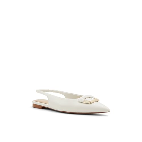 Image of Aldo BUDAPESTA-IN100 Ladies WHITE Flat Shoes