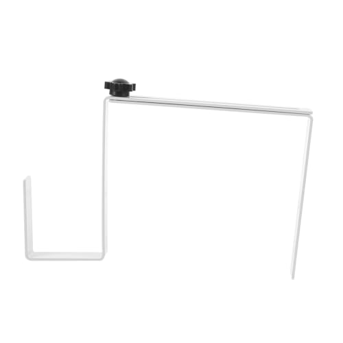 ULDIGI Gancio Regolabile Per Corone Funebri Ferro Supporto Per Decorazioni Da Cimitero e Feste Ottimo Per Appendere Ghirlande e Ornamenti Floral