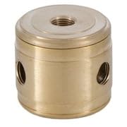 Image of B&P Lamp Brass Cluster Body (3-Hole)
