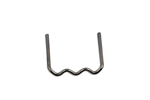 Agrafes en U 0,8 mm Power-Tec 91783 à haute résistance thermique pour agrafeuse à chaud