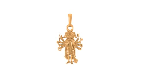 Pendentif Hanuman argent plaqué or fini les bijoux ternes qui s'oxydent