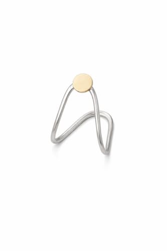 Image of Quirksmith 925 Sterling Silver Eclipse Vanki Ring | Adjustable, 925 Stamp, Gift for Women
