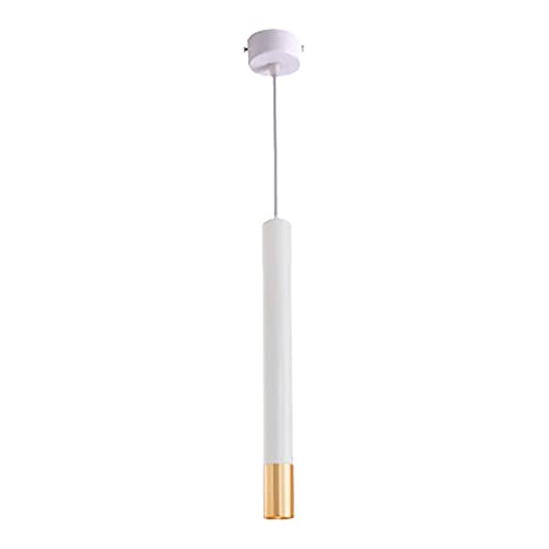 Lámpara colgante cilíndrica LED que elimina sombras en la cocina con tubo blanco de 6 * 60Cm
