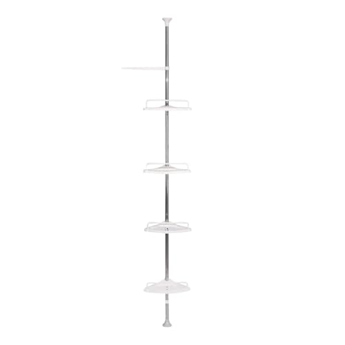 Étagère d'angle debout pour douche stable et paniers de rangement - 2