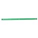 pistro 1 Pair of Longboard Skateboard Rails with Fixing Screws - Green