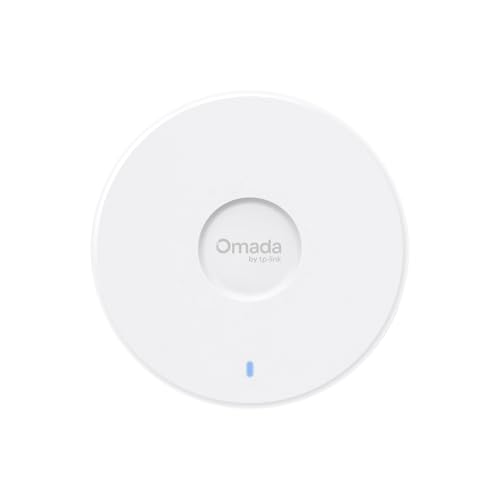 Image of TP-Link Omada WiFi 7 Wireless Access Point - BE5000 Dual Band, 2.5G Port, PoE+ or DC Powered, Adapter NOT Included, 5yr Warranty, 5 Spatial Streams, Captive Portal, Mesh, WPA3, Roaming(EAP727)