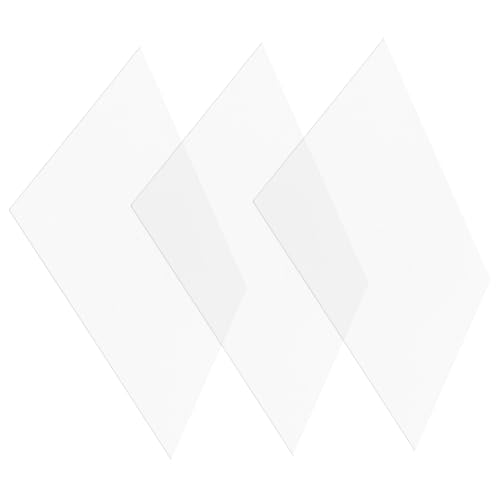 Happyyami 3個透明猫砂盆防?板 オープン型猫砂盆用 猫トイレ用品 猫