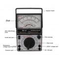 MF47 Multirange Analog Voltmeter, Internal Magnetic Pointer Type Multimeter High Accuracy Analog Multimeter Voltmeter multimeter for Industry Analog multimeters