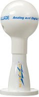 Antena omnidireccional activa para exteriores DVB-T, amplificador de 12 V, compatible con HDTV, balada