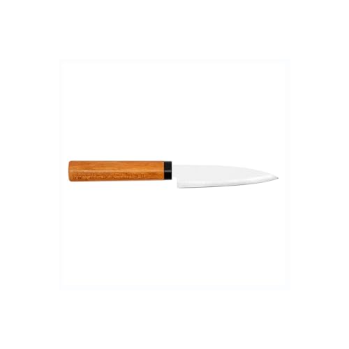 Miniatura 3 de Kai Select Cuchillo Para Frutas Con Funda De Madera Y Mango De Madera De Cerezo - Acero Inoxidable Sus420j2 - Longitud De Hoja 9 Cm, Longitud Total 20,5 Cm - Cuchillo Multiusos Para Pelar Y Frutas