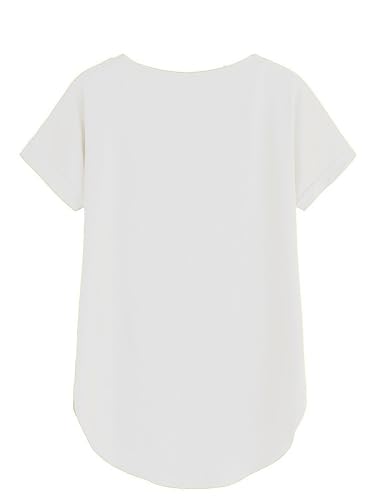 Image of Nena Fashion Plain Color Stylish Up and Down Tshirt for Women