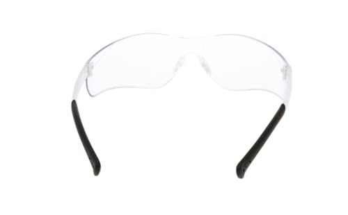 Image of MCR Safety BK310AF BearKat 3 Polycarbonate Anti-Fog Lens Safety Glasses with Non-Slip Hybrid Black Temple Sleeve
