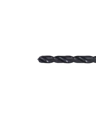 Image of Century Drill & Tool, 24120, 5 /16 inch,Jobber Drill Bit,Pro-Grade, Made in The USA, Black Oxide Drill Bits