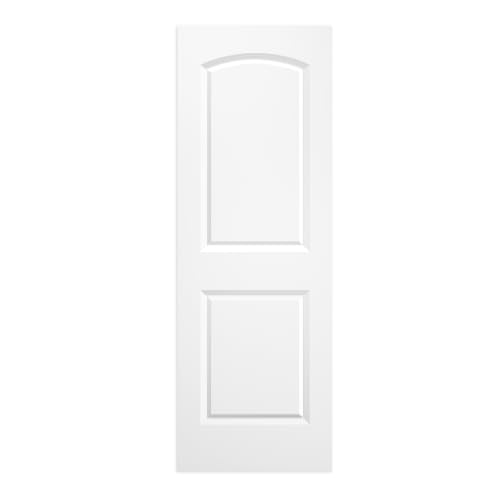 BARNSMITH 28x80 in Raised 2-Panel Arch Top White Primed Interior Door Panel by BARNSMITH - Used condition - Image 8