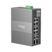 TP Link Omada IES210GPP V1.6 Commutateur industriel Géré 6 x 101001000 PoE+ + 2 x 101001000 PoE++ + 2 x combo 1001000 SFPRJ 45 Montage sur rail DIN fixation murale PoE++... - vue 3