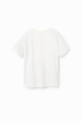 Image of Desigual Little Girl's Glossy Text T-Shirt