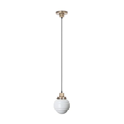 Suspension sur cordon Polkadot 20's Bronze Art Deco Trade pour luminaire rétro