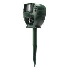 New Digoo DG-AR01 PIR Ultrasonic Animal Repeller Dog Cat Insect Flash Light Repellent Outdoor Garden Expeller