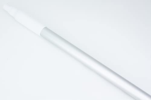 Image of SPARTA 40246EC02 Aluminum Broom Handle, Mop Handle, Replacement Handle with Acme Threaded Tip for Commercial Cleaning, 30 Inches, White, (Pack of 12)
