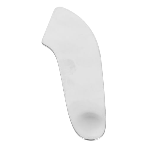 Mikikit Espátula de Belleza para Maquillaje de Acero Inoxidable Herramienta Cosmética para Aplicación y Mezcla de Base Placa Mezcladora para Piel Espátula para Loción y Masaje Facial