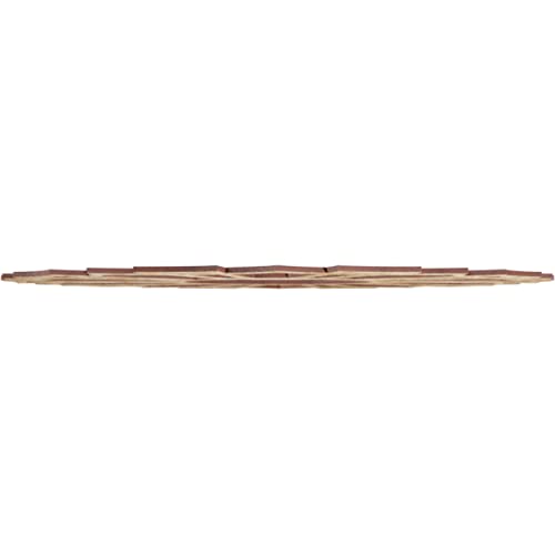 Image of Ekena Millwork 24 inchOD x 8 1 /2 inchID x 3 /8 inchT Augustus Wood Fretwork Pierced Ceiling Medallion, Red Oak