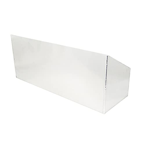 Pit Posse 446 Multi Use Storage Cabinet Holder Organizer Shelf Bin 24" - Made In Usa - Shop Garage Enclosed Race Trailer - Anti Rust Aluminum Wall Mounted Easy To Install Storage Shelves (Silver) #TOP1