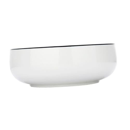 Garneck Ciotola Rotonda in Ceramica Per Zuppa Insalata Ciotola Da Cucina Per Insalata Elegante E Pratica Per Casa E Ristorante